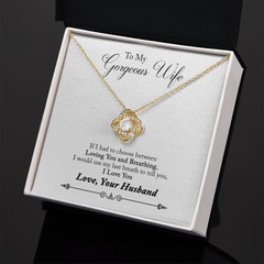 To My Wife - Last Breath - Necklace