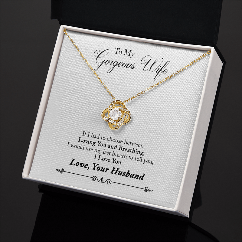 To My Wife - Last Breath - Necklace